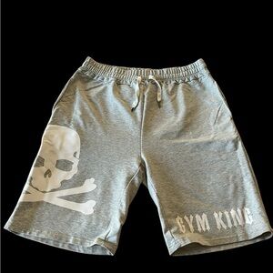 Reverb Gray Skull Graphic Shorts Men’s Drawstring Lounge